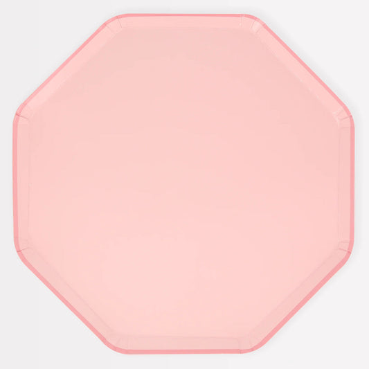 Cotton Candy Pink Dinner Plates