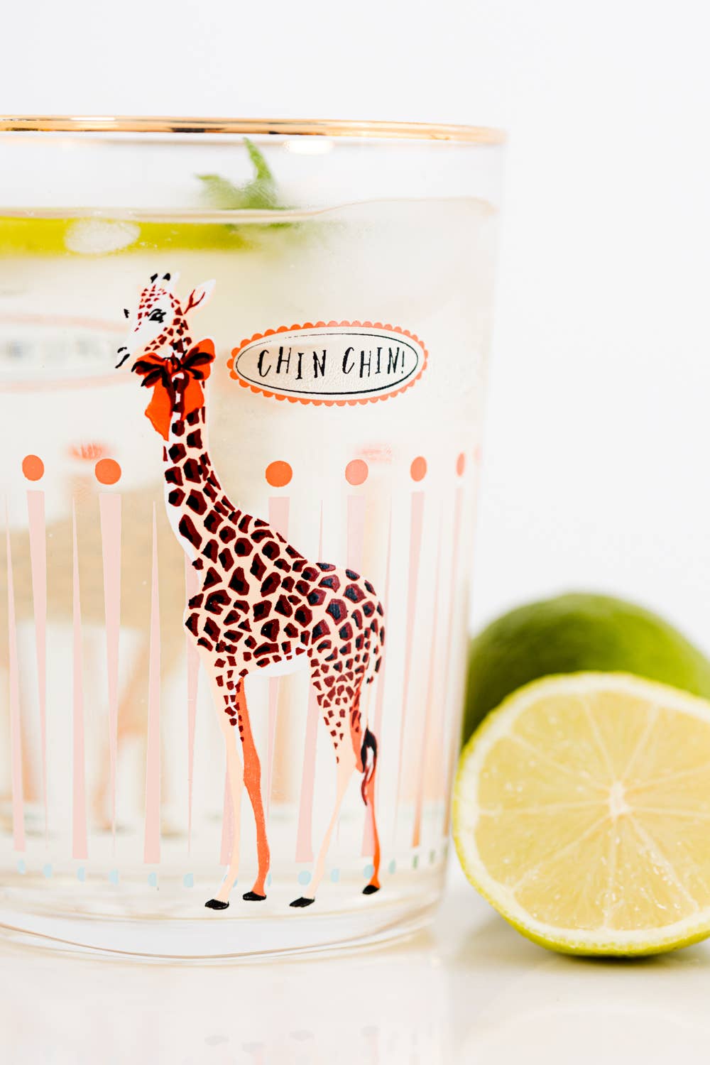 Giraffe Hi Ball Glass