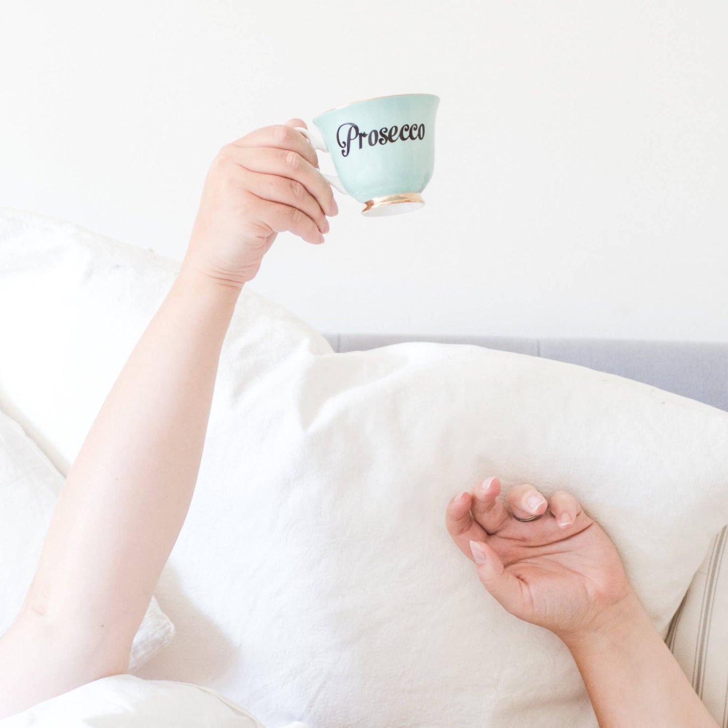 Prosecco Teacup And Saucer