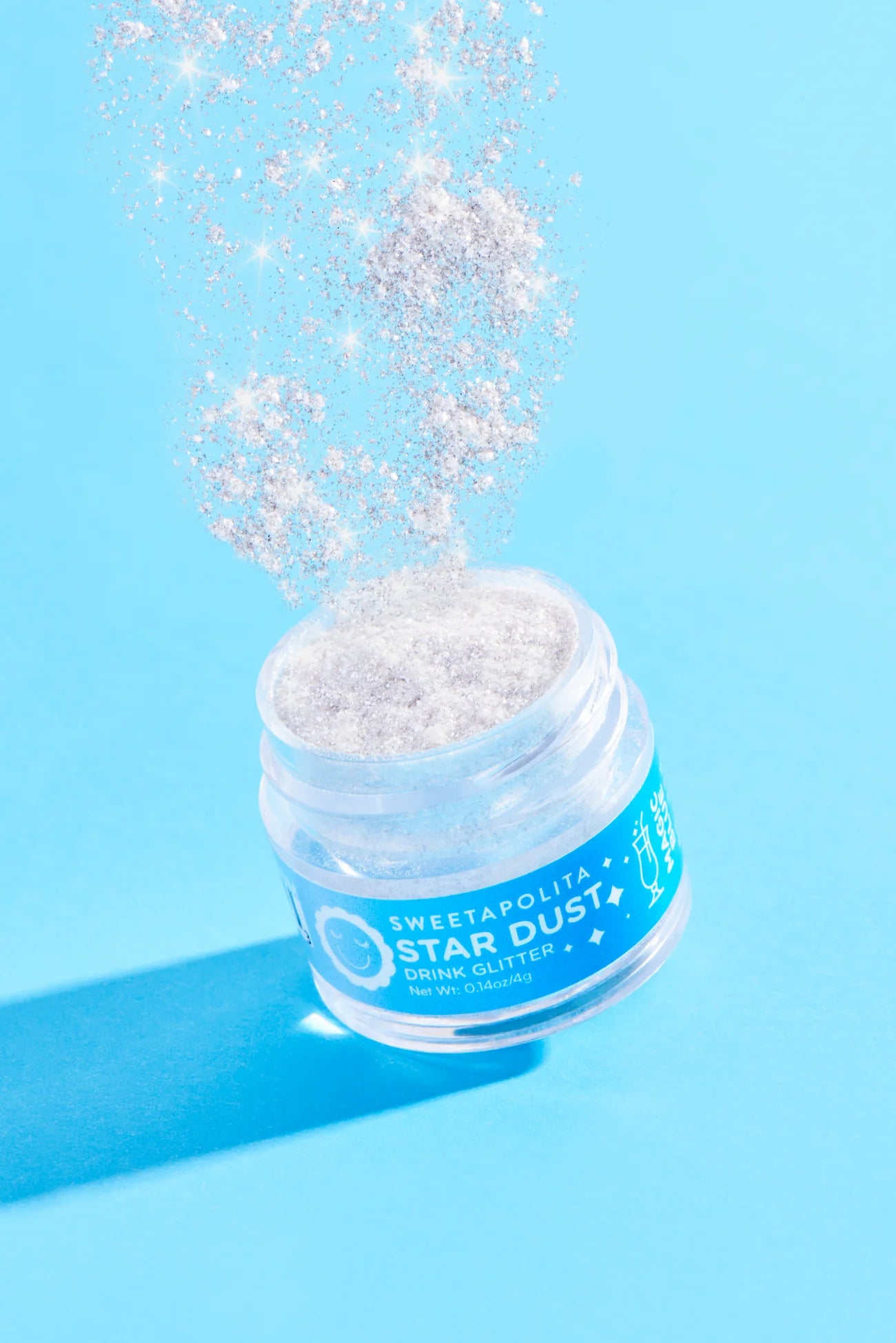 Star Dust Edible Drink Glitter | Magic Blue Colour Changing