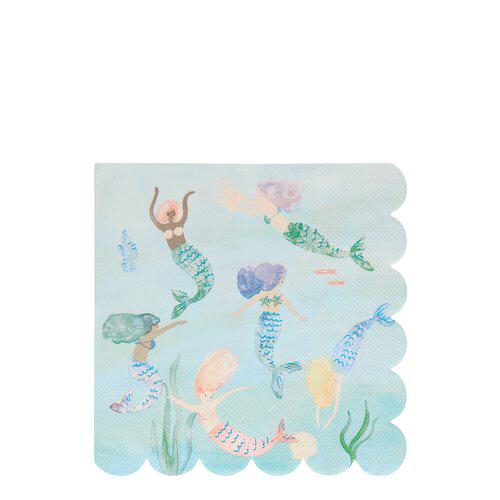 Mermaid Swimming Napkins