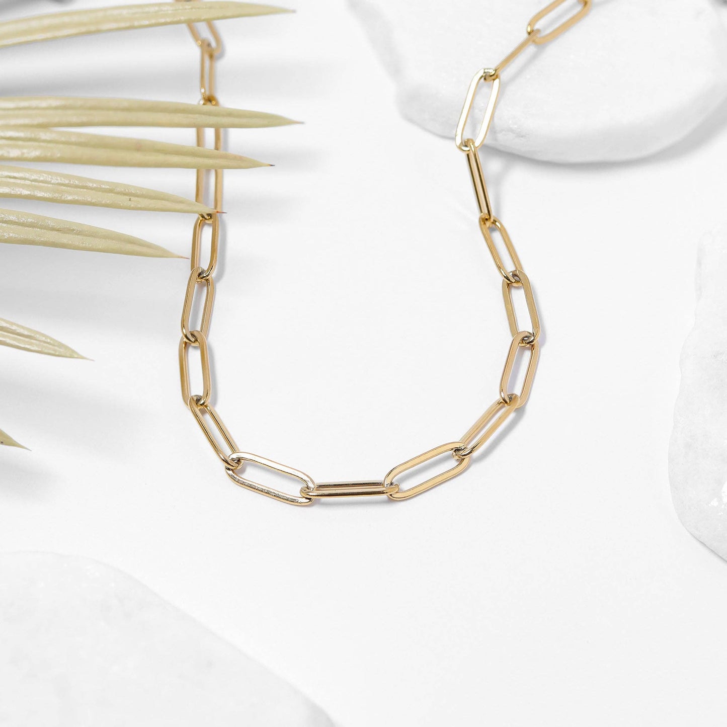 Paperclip Chain Necklace | 4mm