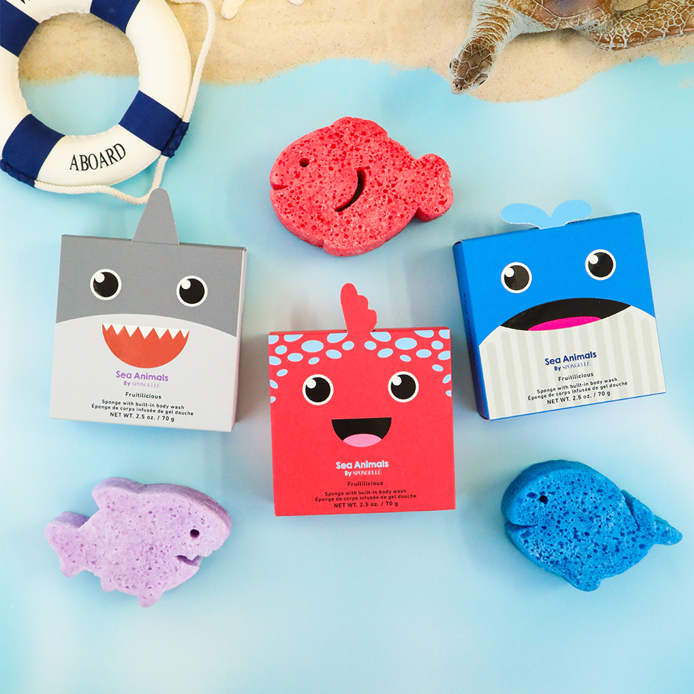 Sea Animals Sponge | Assorted Styles