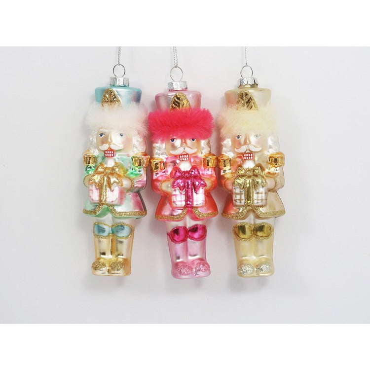 Pastel Nutcracker Ornaments