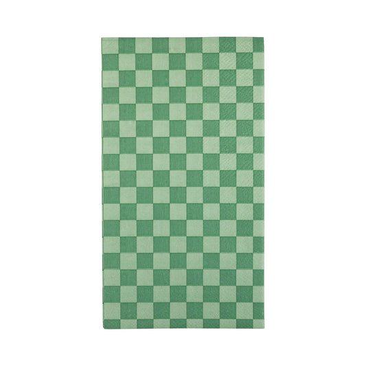 Checkered Dinner Napkins