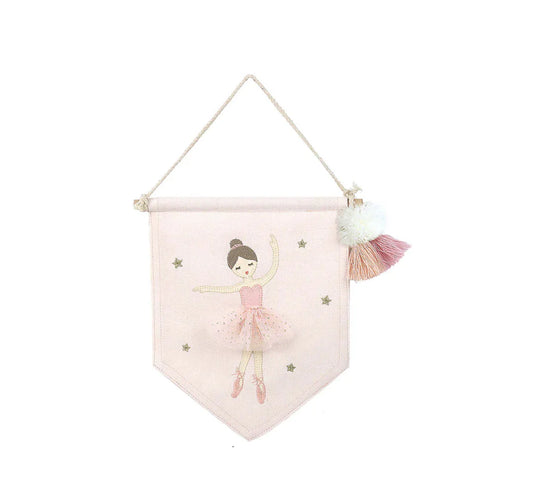 Ballerina Wall Banner