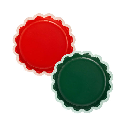 Merry Ric Rac Plates