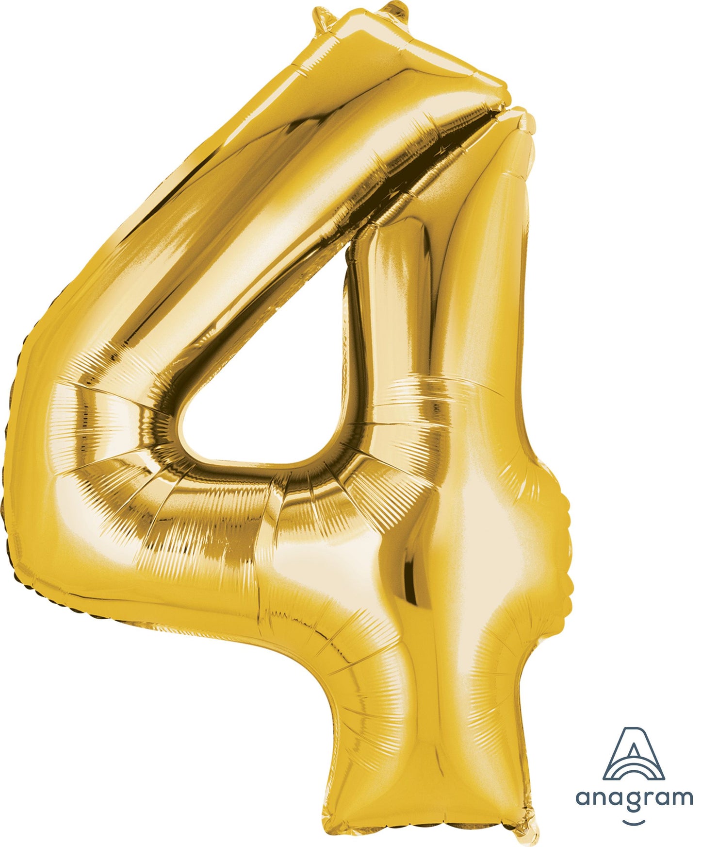 Gold Foil Number Balloon | 34"