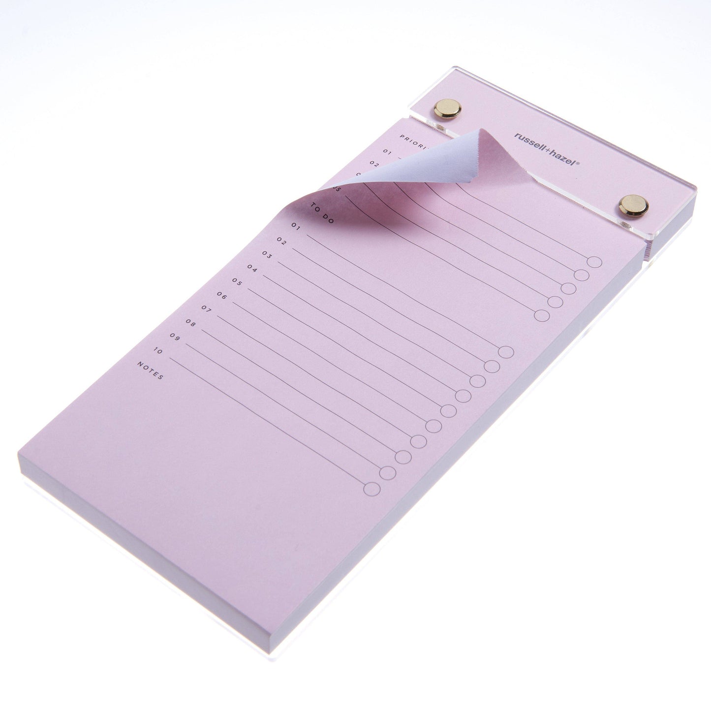 Acrylic Listpad - Blush