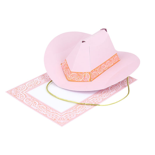 Pop-Up Western Hat Birthday Card