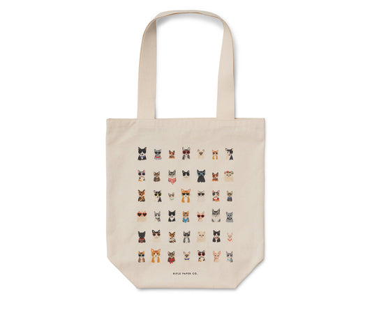 Cool Cats Canvas Tote Bag