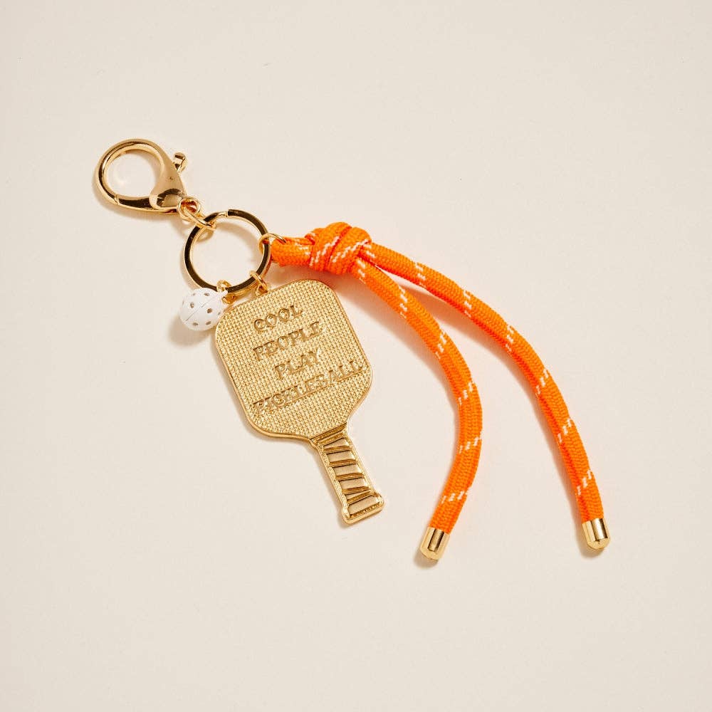 Pickleball Paddle Rope Bag Charm