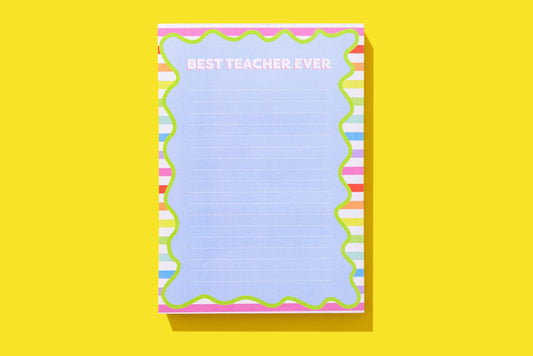 Notepad w/ Magnet | Best Teacher Ever