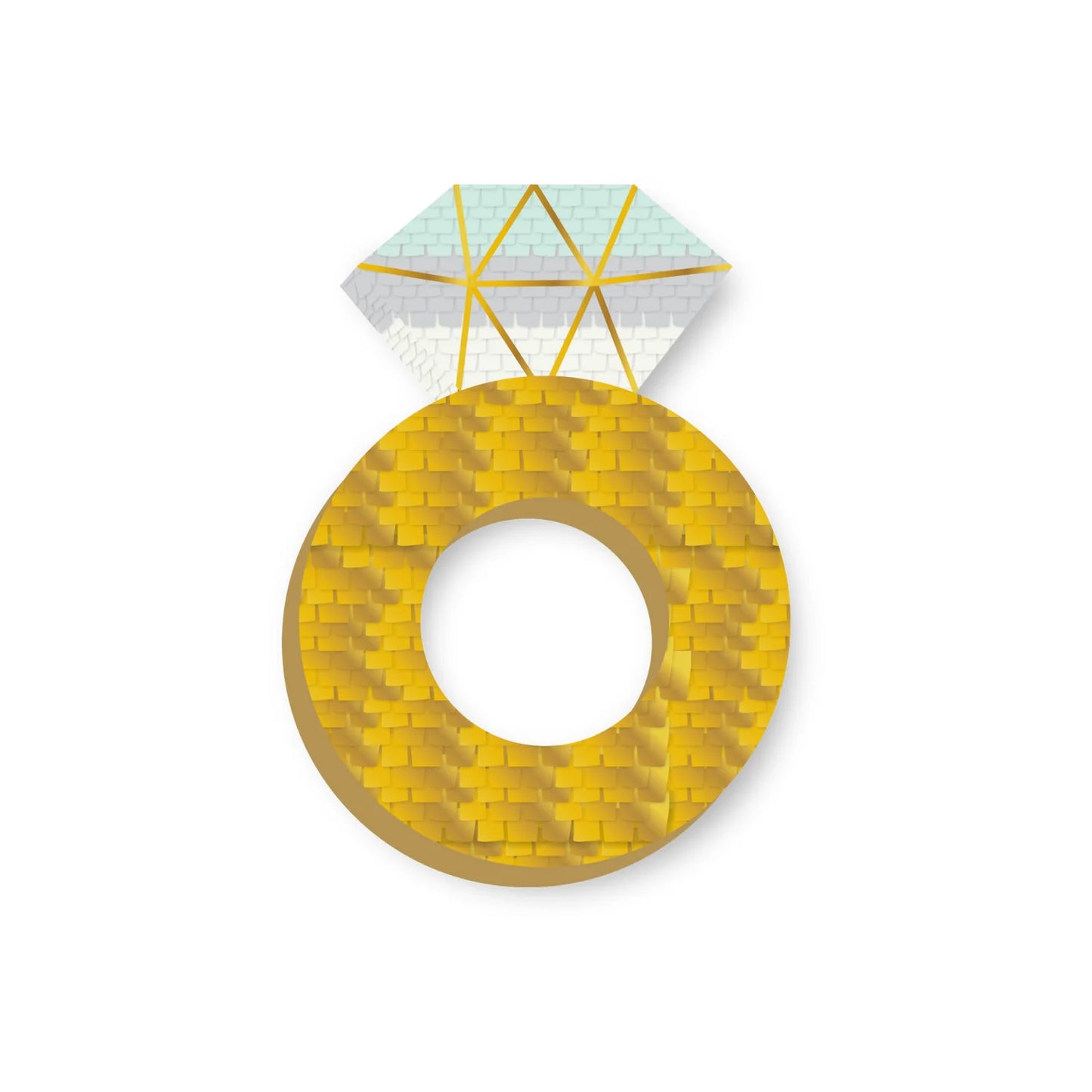 Engagement Ring Mini Piñata