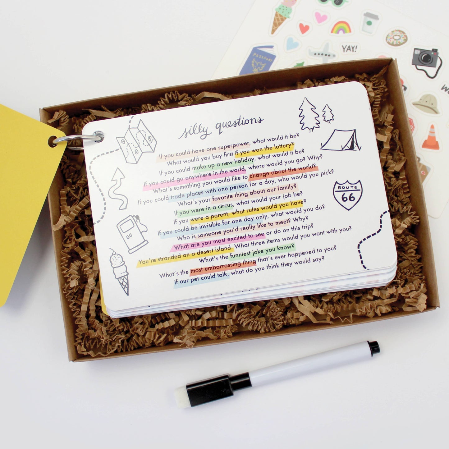 Kids Road Trip Kit Journal