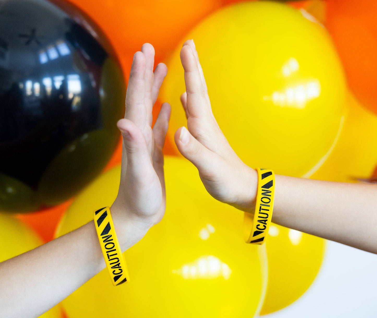 Construction Party Favor Rubber Bracelets