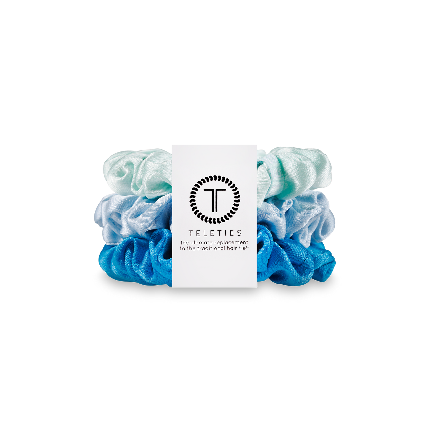 Silk Hair Scrunchie | Large | Blue My Mind