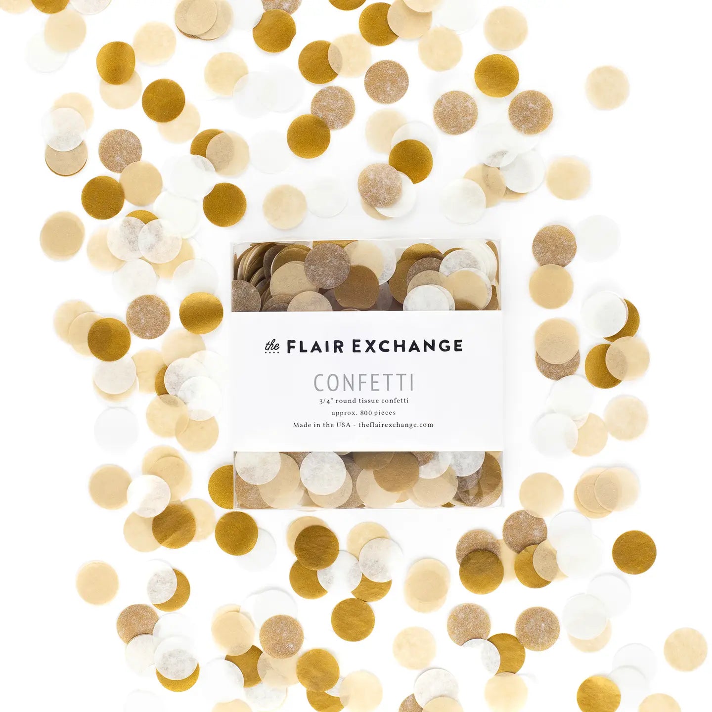 Handcut Confetti | Golden