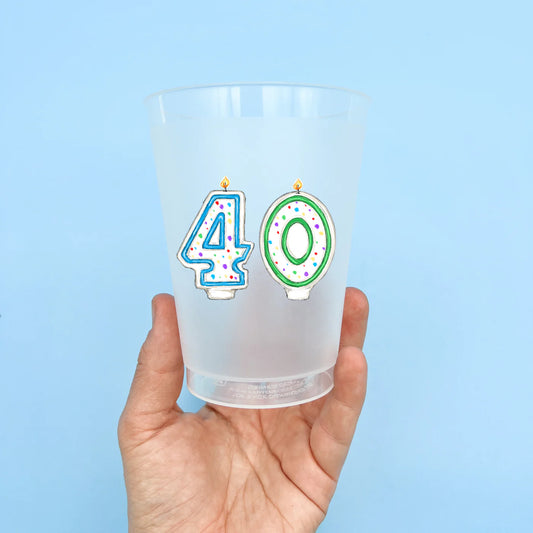 Party Cup Set | 40th Birthday