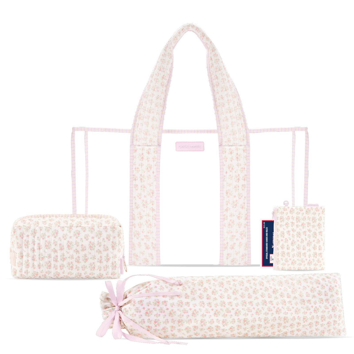 Mahjong Jelly Tote | Tortoiseshell Bow