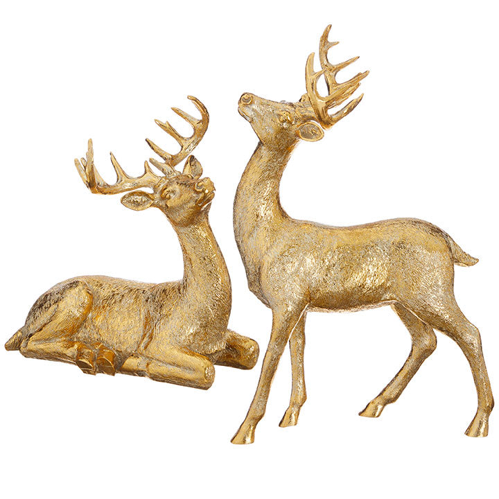 Gold Deer | Set of 2