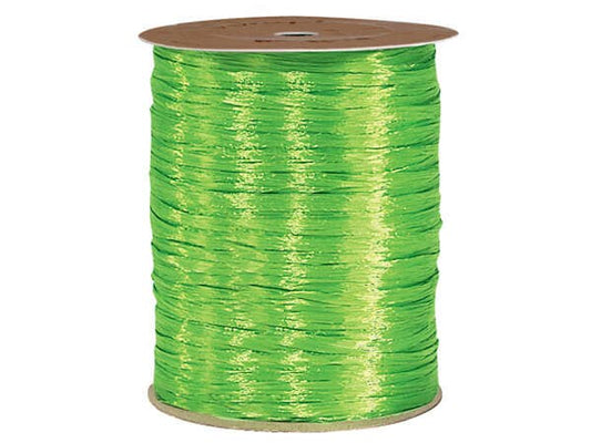 Pearlized Raffia Ribbon: Celadon | 100 yards