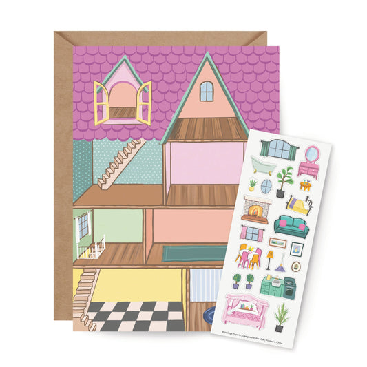 Sticker Scene Card | Dollhouse