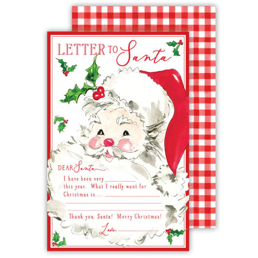 Red Letter to Santa Card