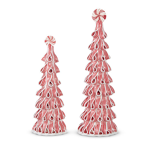 Raz Imports Ribbon Candy Trees
