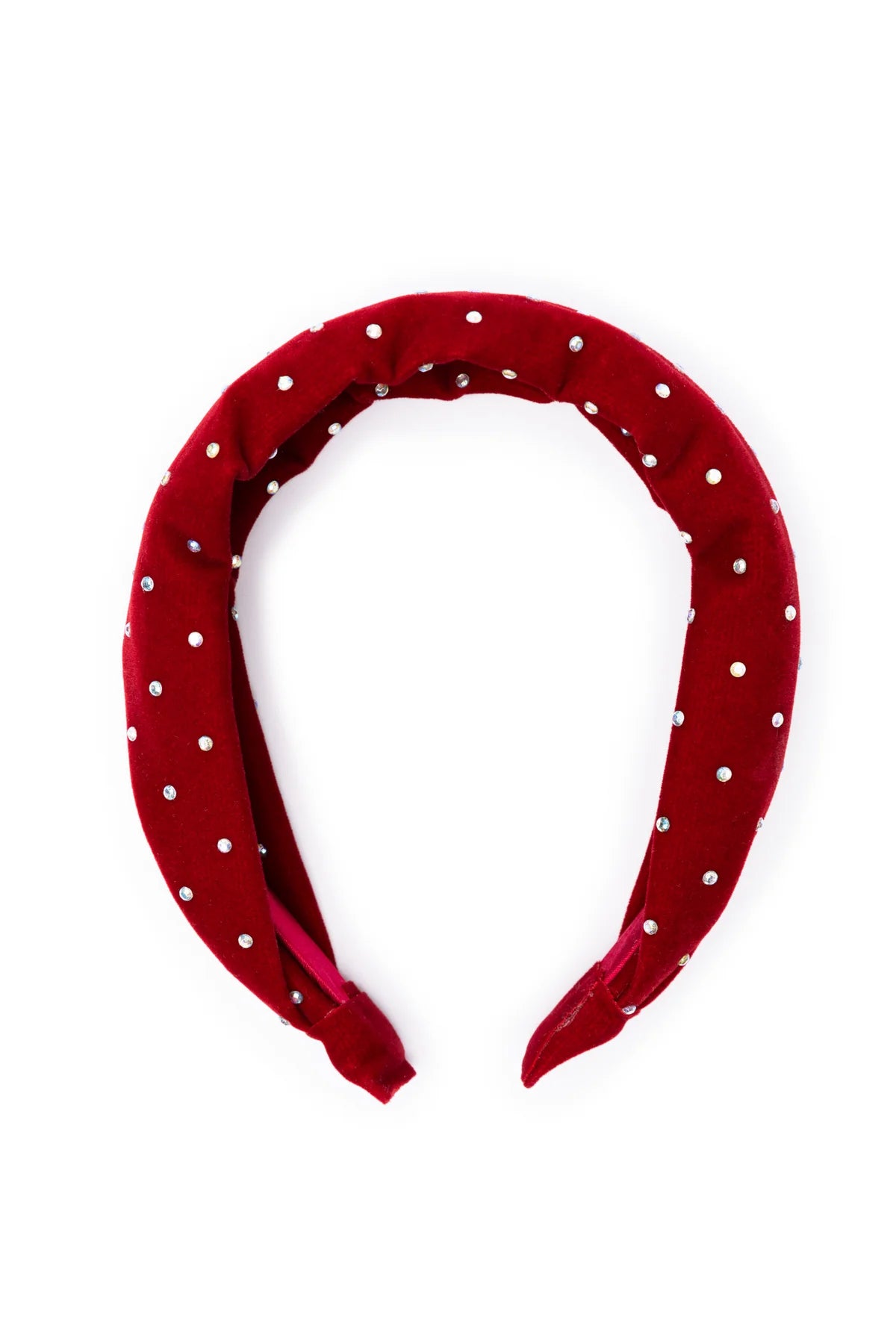 Sparkle Red Velvet Headband