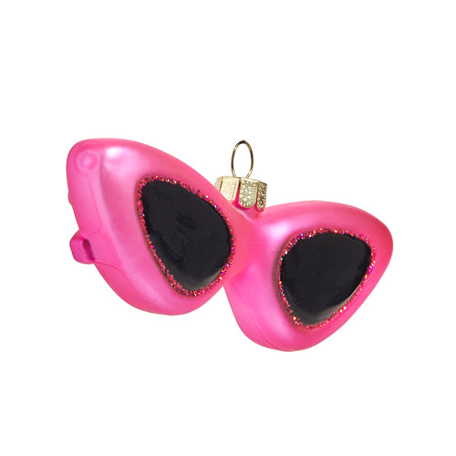 Retro Pink Sunglasses Ornament