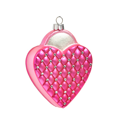 Quilted Pink Purse Ornament