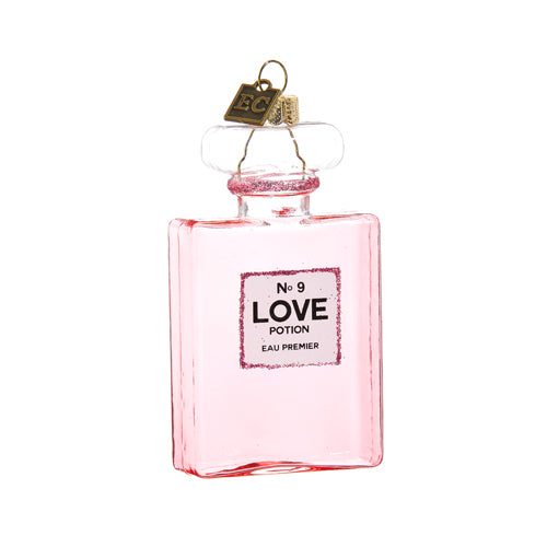 4" Pink Love Potion No. 9 Ornament - Thumbnail 3