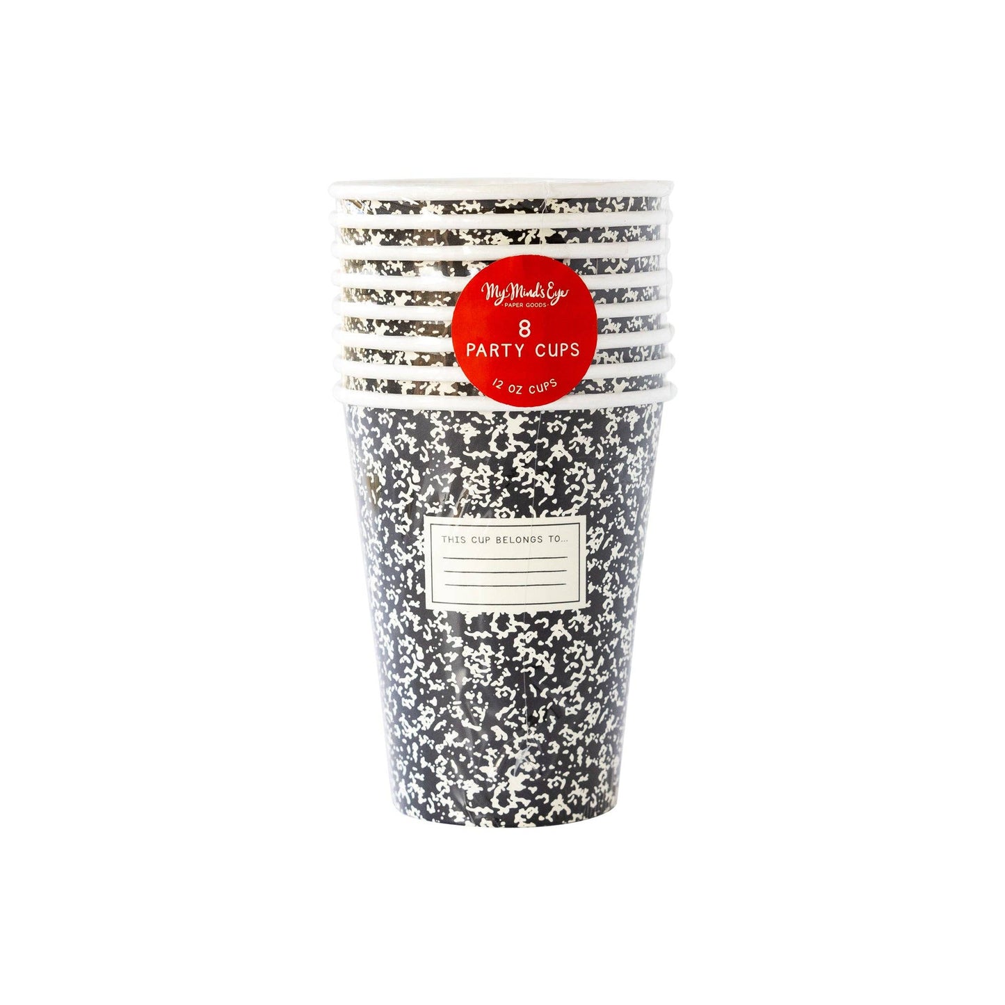 Back To School Composition Cups