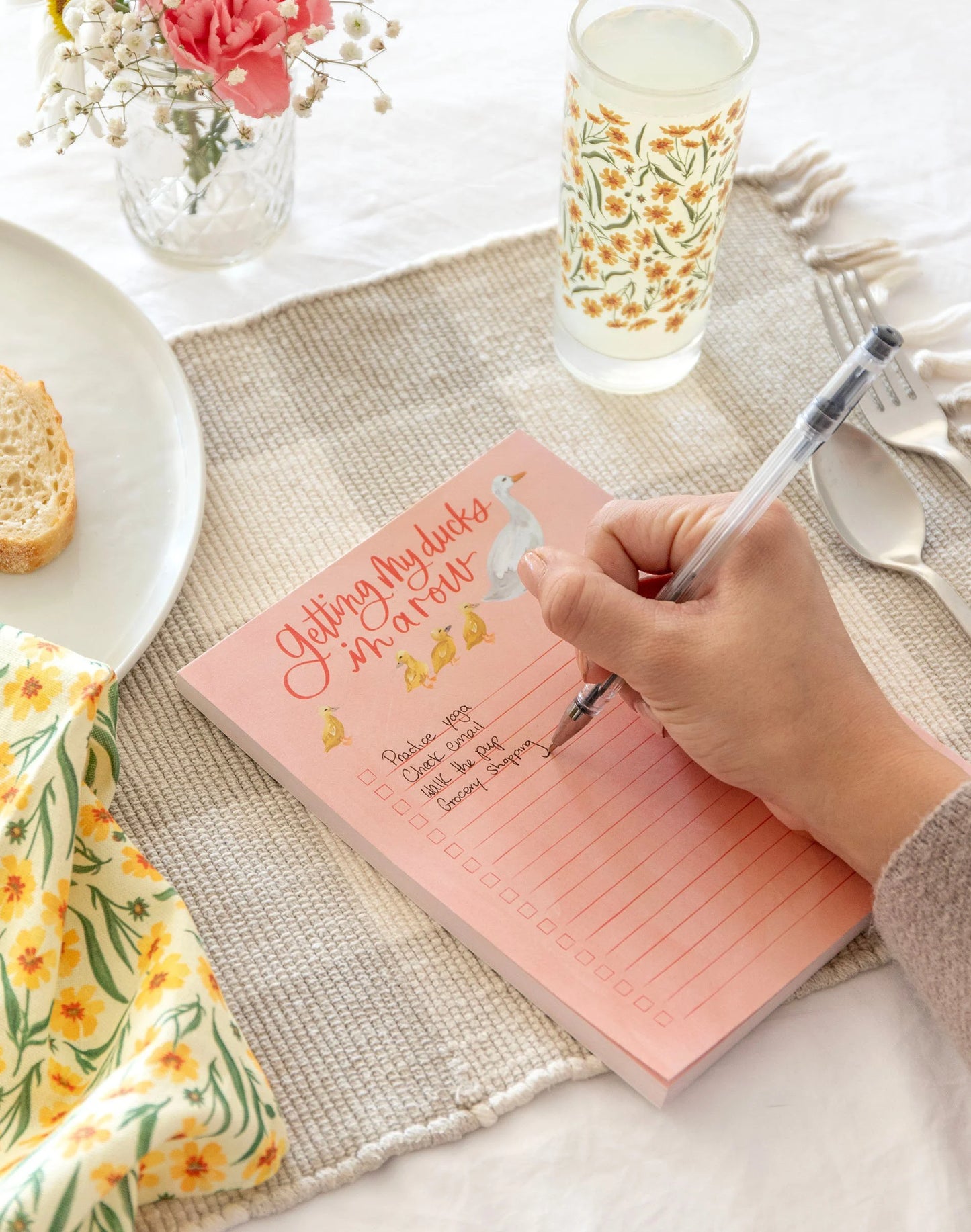 Getting My Ducks In A Row Notepad