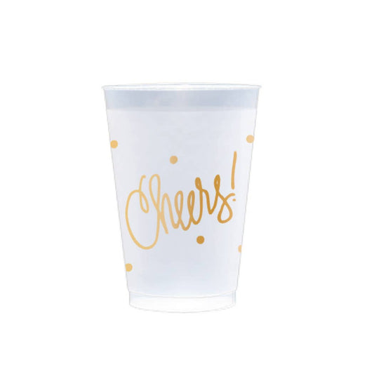 Cheers! Frost Flex Cups | Gold