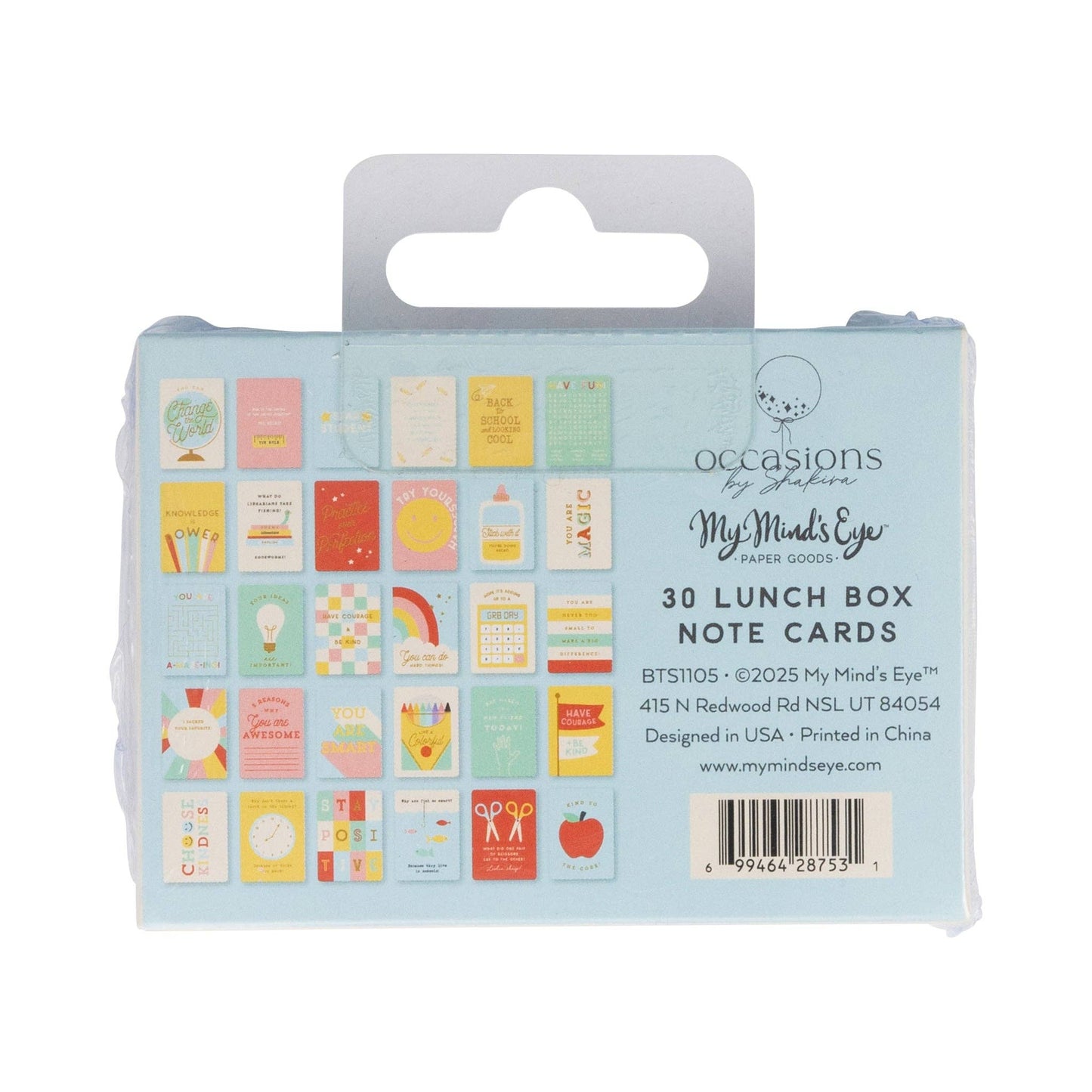Lunch Box Cards