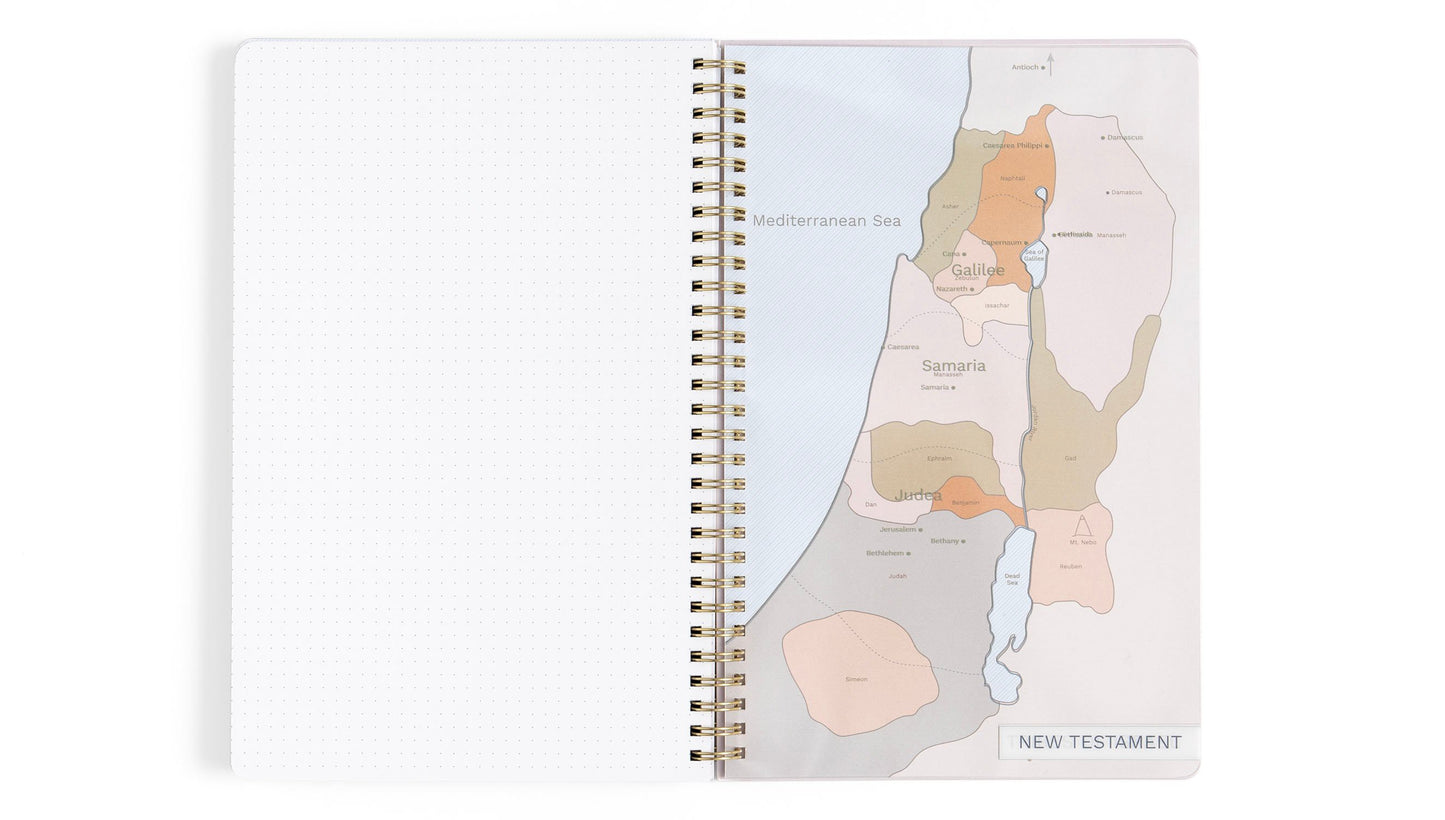 Church Notebook with Maps | Lilac