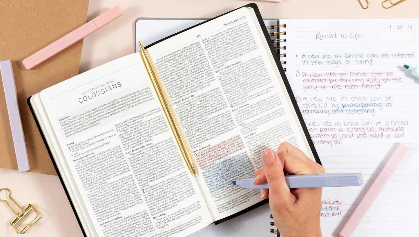 Pastel Bible Highlighter Set