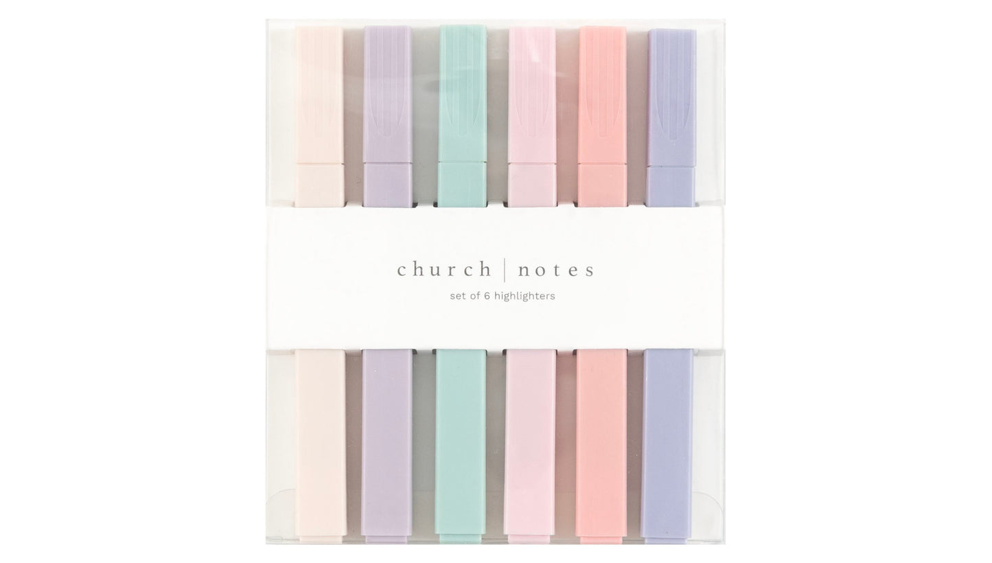 Pastel Bible Highlighter Set