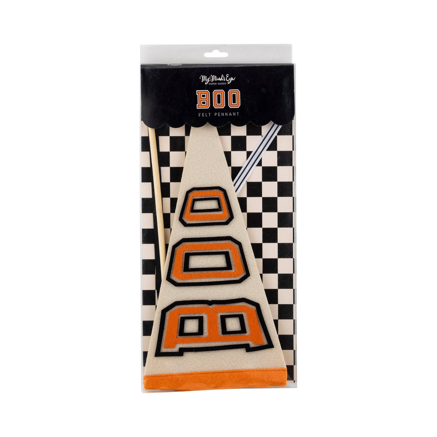 Boo Felt Pennant Banner