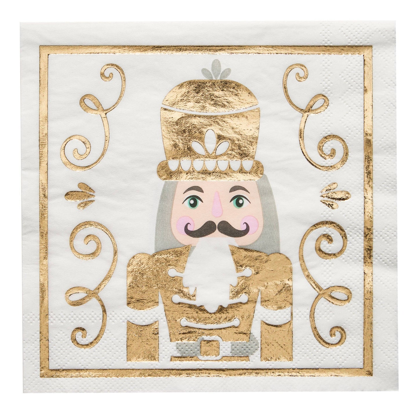 Gilded Nutcracker Paper Lunch Napkin/20pk