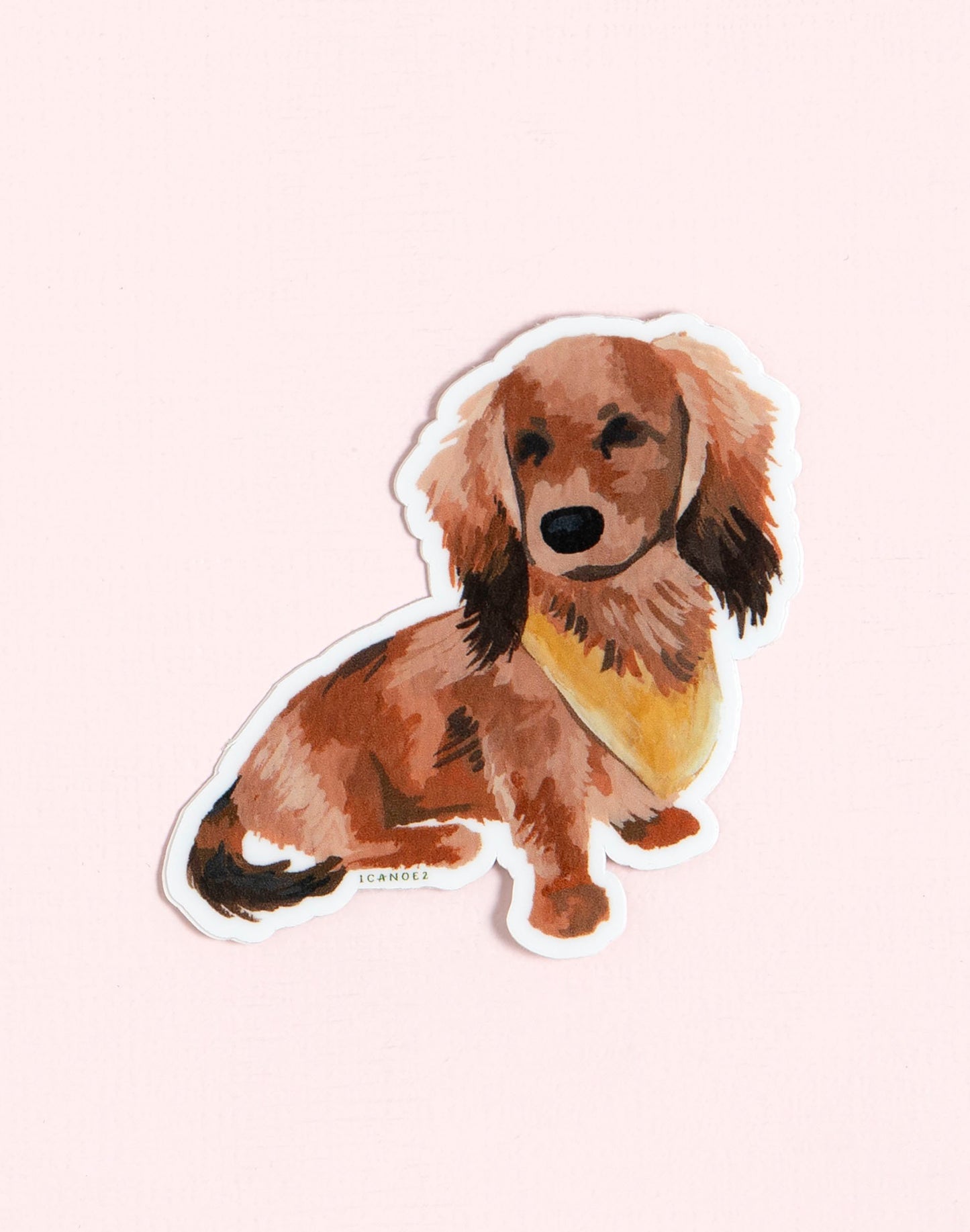 Dachshund Decal Sticker