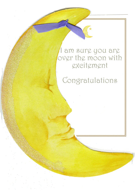 Greeting Card | Over the Moon