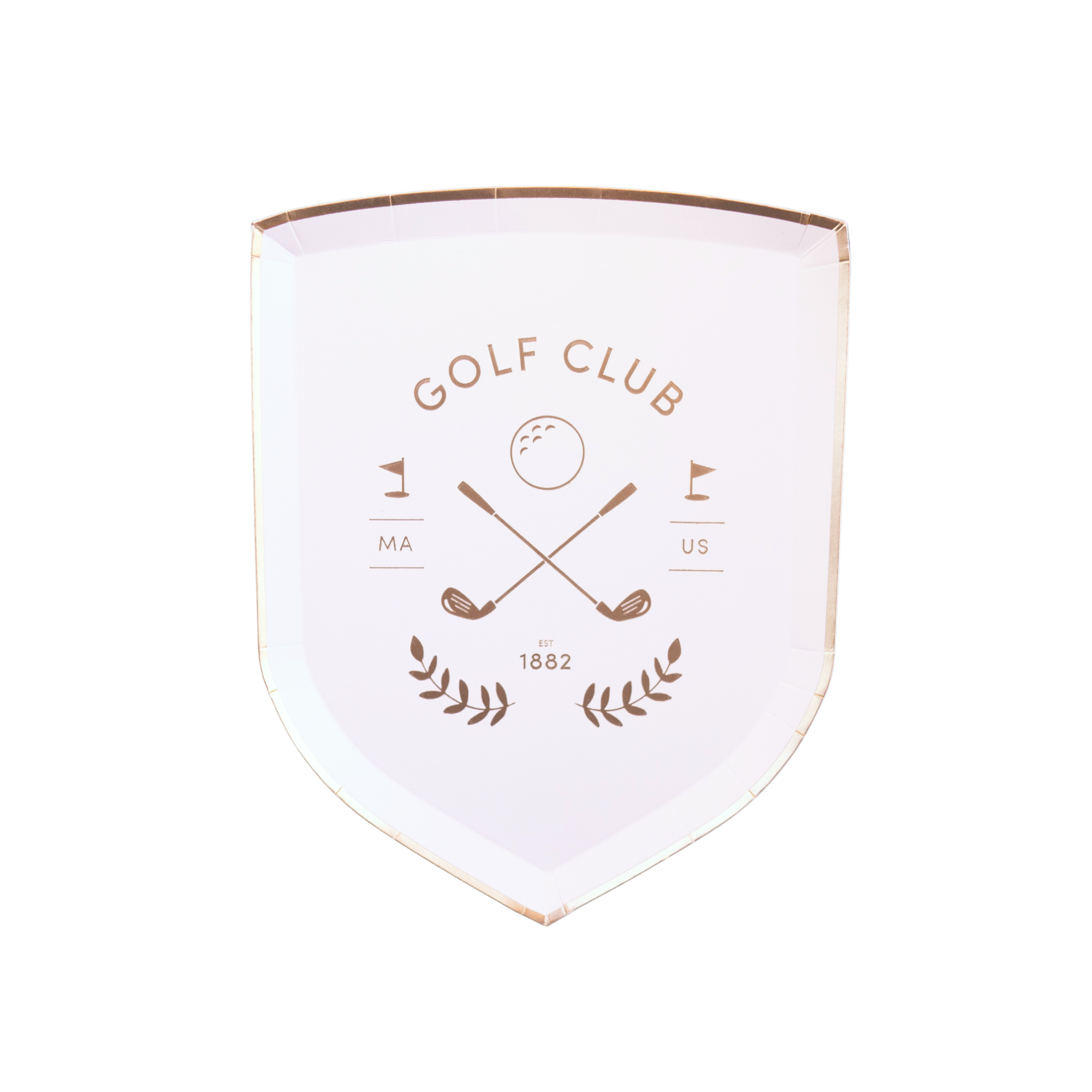 Bonjour Fête Le Golf Paper Plates - Thumbnail 3