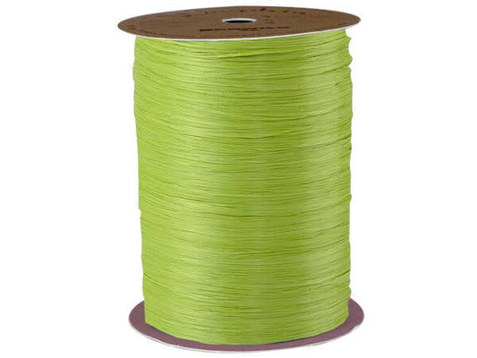 Matte Raffia Ribbon: Celadon