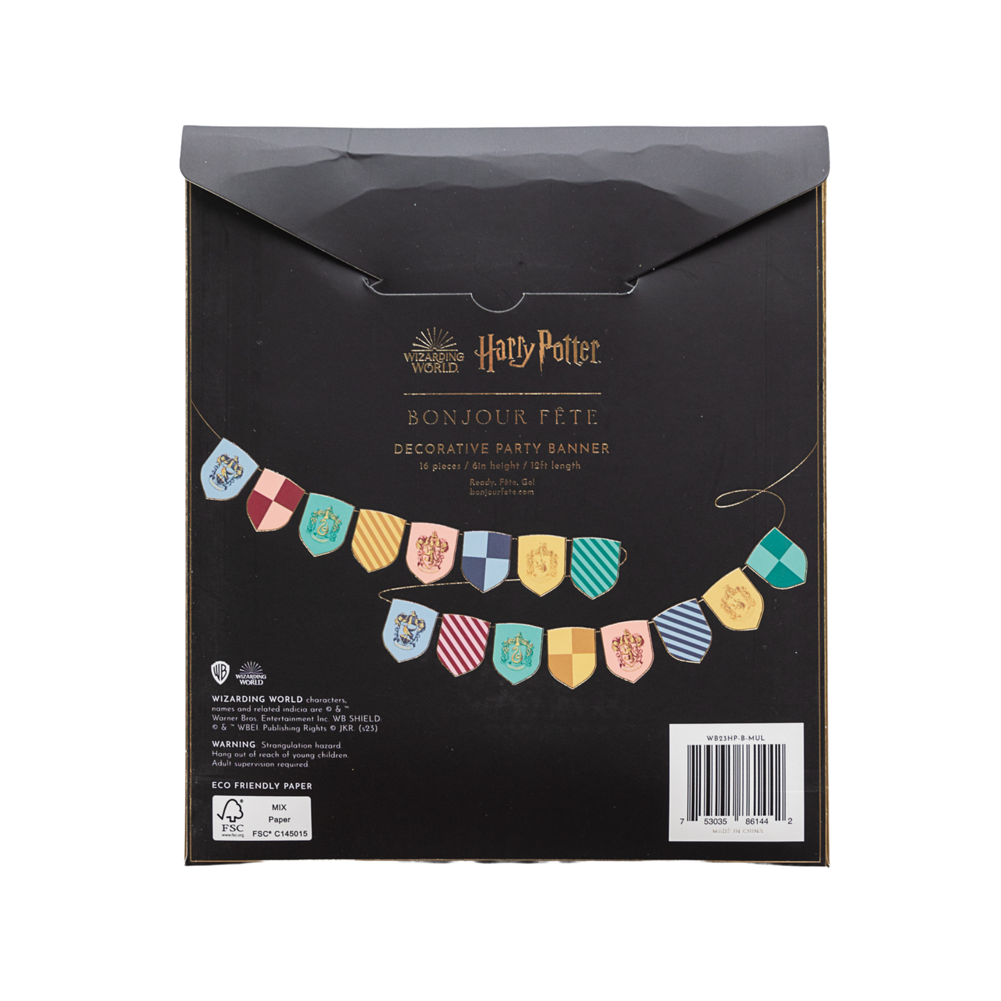 Harry Potter House Pride Banner