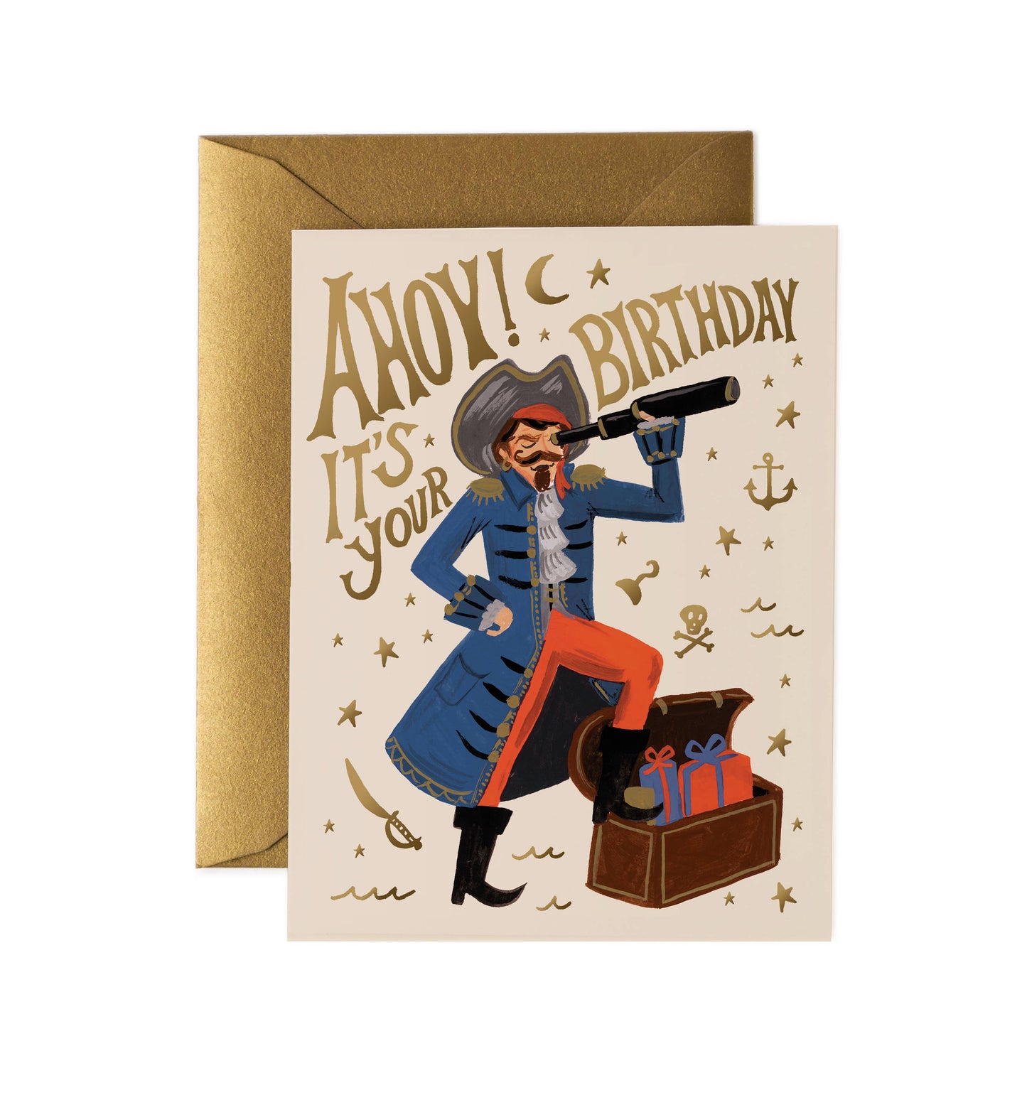 Pirate Birthday Card