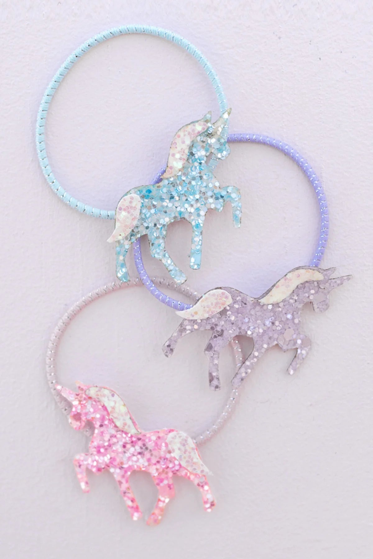 Boutique Pretty Pony Ponytail Holders | Set of 3