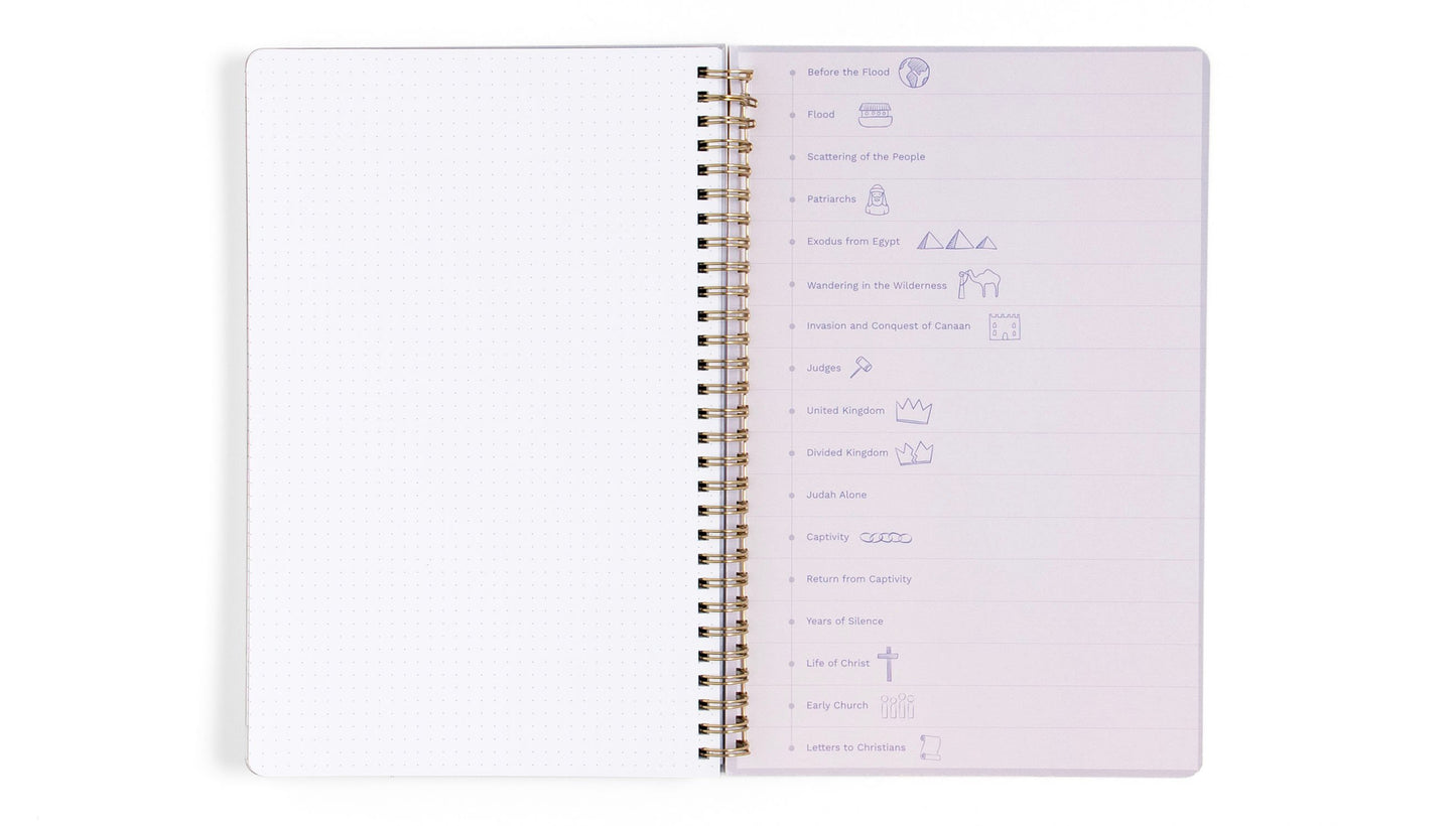 Church Notebook with Maps | Happy Daisy
